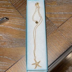 Touchstone crystal by Swarovski Starfish Necklace